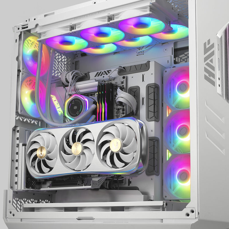 Cooler Master MASTERLIQUID 360 ION White Edition ARGB 360mm Liquid CPU Cooler MLY-D36M-A24PZ-RW