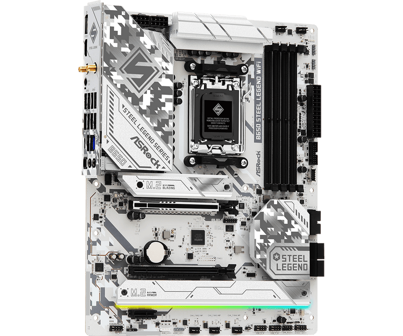 ASRock B650 Steel Legend WiFi DDR5,Socket AM5 ATX Motherboard