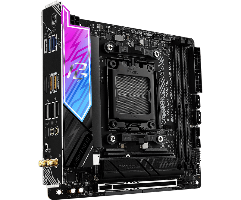 ASRock B850I Lightning WiFi DDR5,Socket AM5 Mini-ITX Motherboard