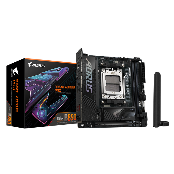 GIGABYTE B850I AORUS PRO DDR5,Socket AM5 Mini-ITX Motherboard