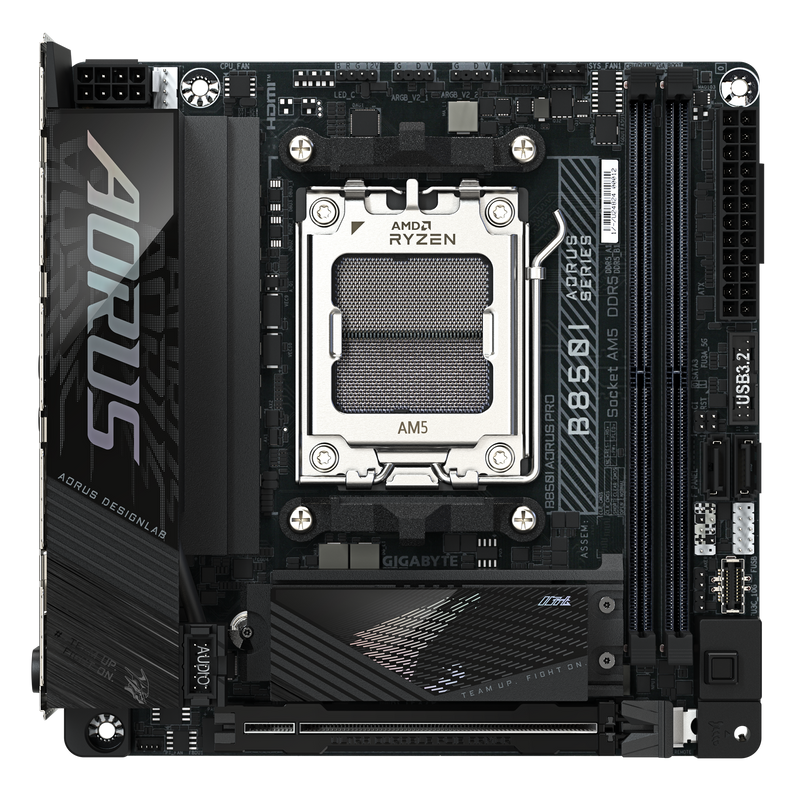 GIGABYTE B850I AORUS PRO DDR5,Socket AM5 Mini-ITX Motherboard