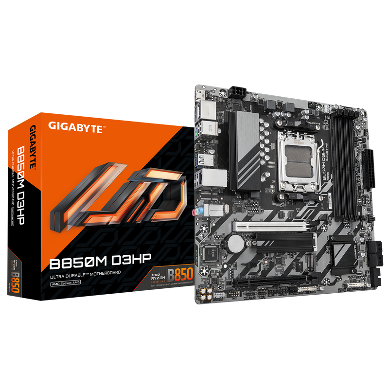 GIGABYTE B850M D3HP DDR5,Socket AM5 mATX Motherboard 