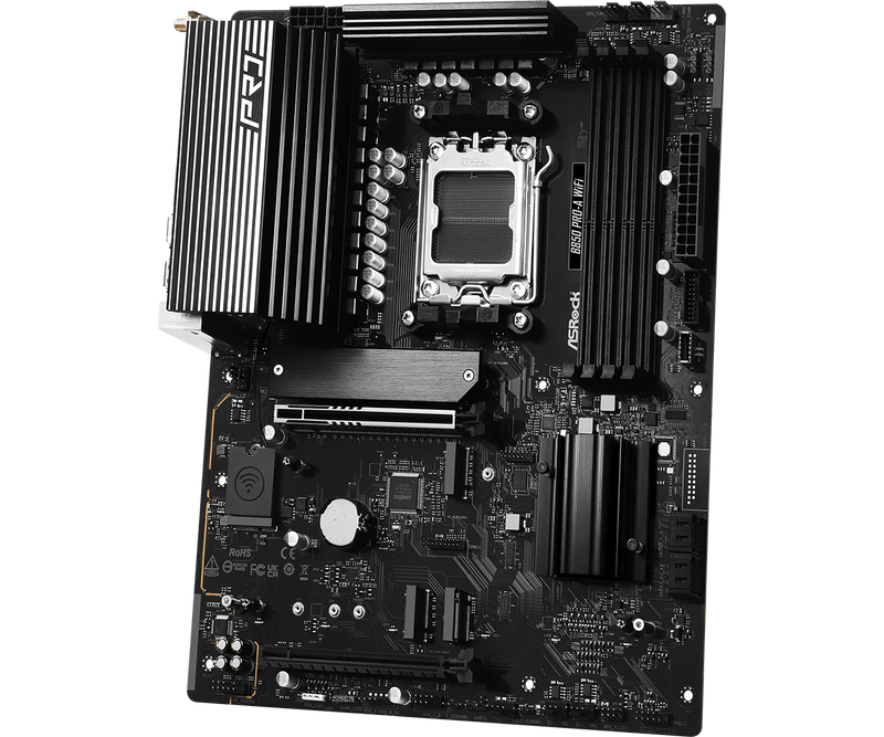 ASRock B850 Pro-A WiFi DDR5,Socket AM5 ATX Motherboard 