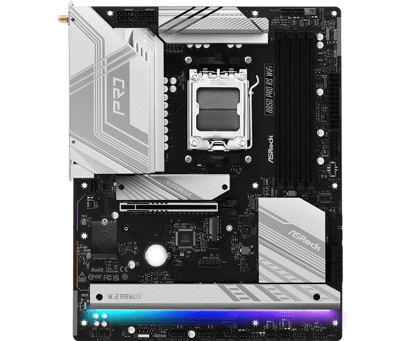 ASRock B850 Pro RS WiFi DDR5,Socket AM5 ATX Motherboard