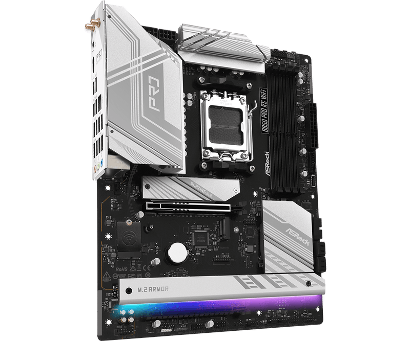 ASRock B850 Pro RS WiFi DDR5,Socket AM5 ATX Motherboard