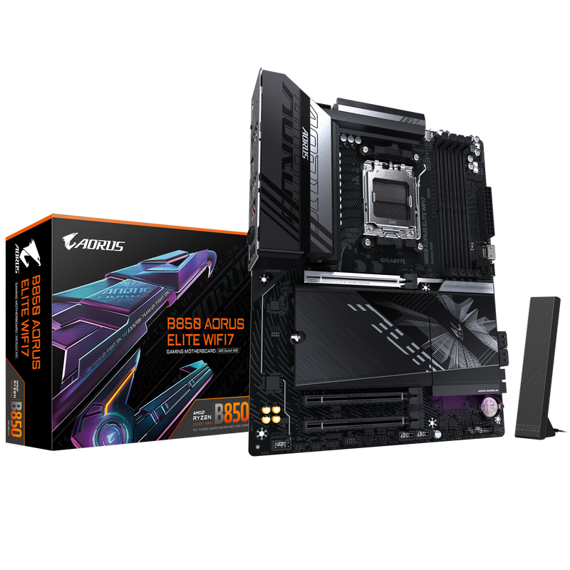 GIGABYTE B850 AORUS ELITE WIFI7 DDR5,Socket AM5 ATX Motherboard