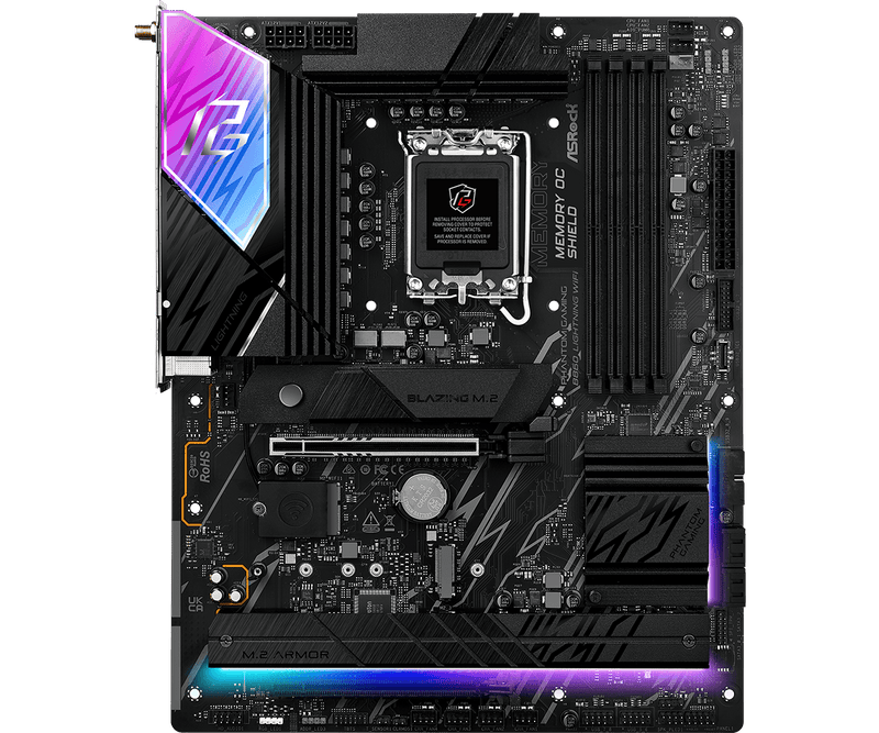 ASRock B860 Lightning WiFi DDR5,LGA 1851 ATX Motherboard