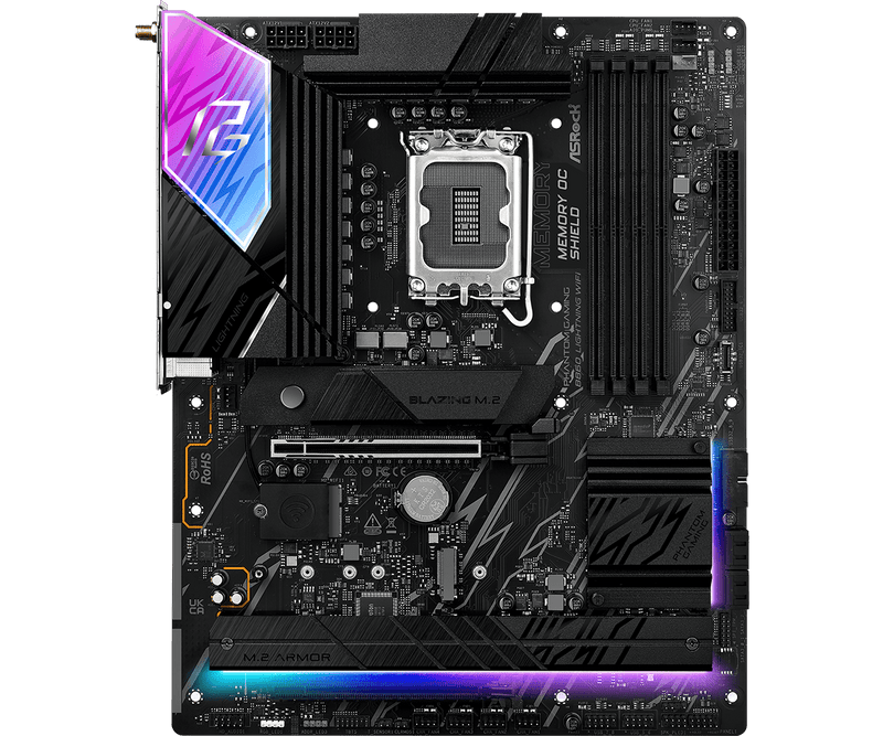 ASRock B860 Lightning WiFi DDR5,LGA 1851 ATX Motherboard