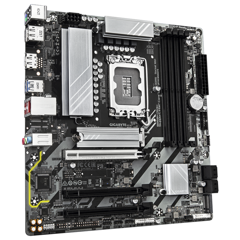 GIGABYTE B860M DS3H DDR5,LGA 1851 mATX Motherboard