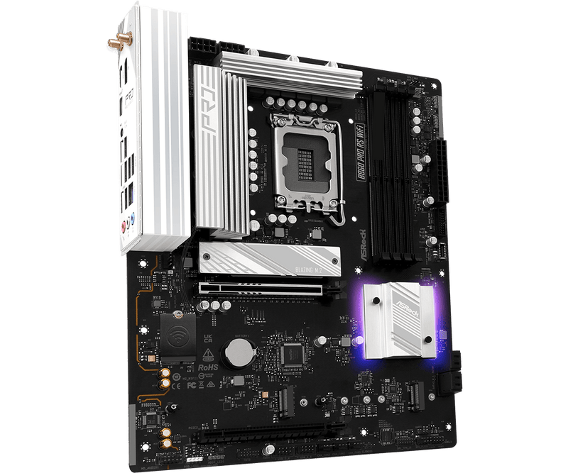 ASRock B860 Pro RS WiFi DDR5,LGA 1851 ATX Motherboard