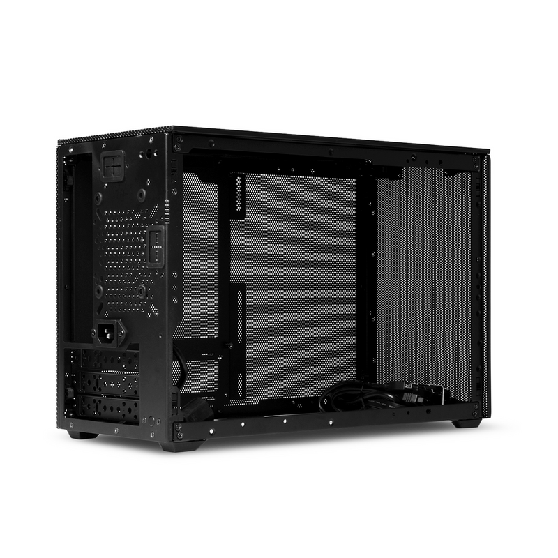 SSUPD Meshroom D Charcoal Black Black Mini-ITX Case SU-C-MSRD-BK 