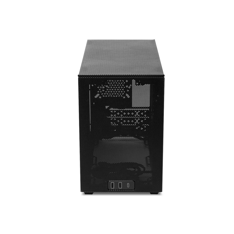 SSUPD Meshroom D Charcoal Black Black Mini-ITX Case SU-C-MSRD-BK 