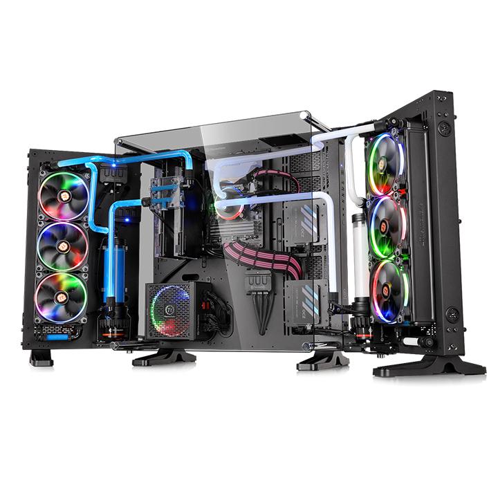 THERMALTAKE CORE P7 Tempered Glass Edition Black 壁掛式強化玻璃機殼 (CA-1I2-00F1WN-00)