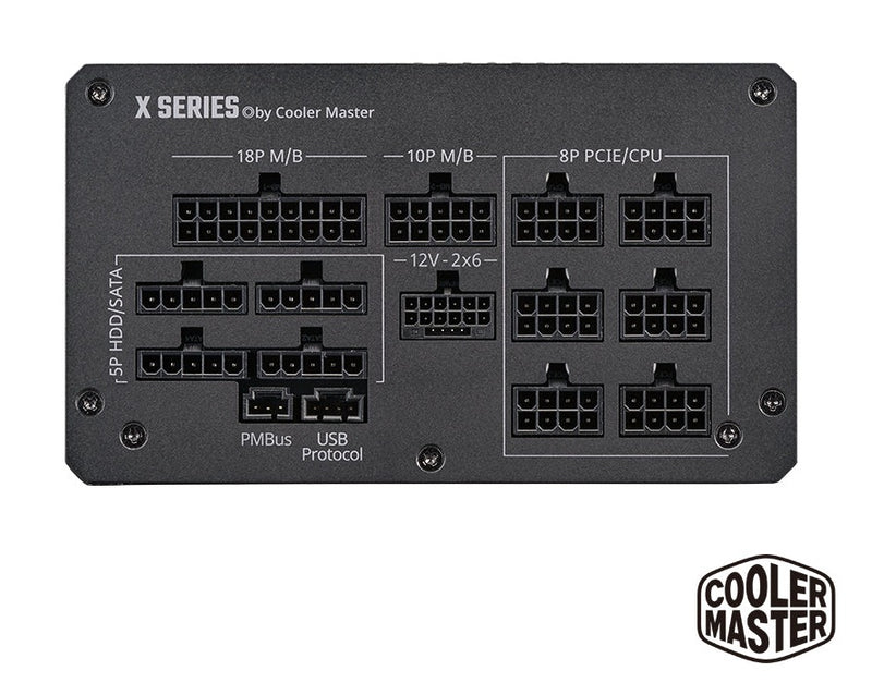 Cooler Master 1300W X SLIENT MAX 1300 ATX 3.1 80Plus Platinum ATX Full Modular Power Supply