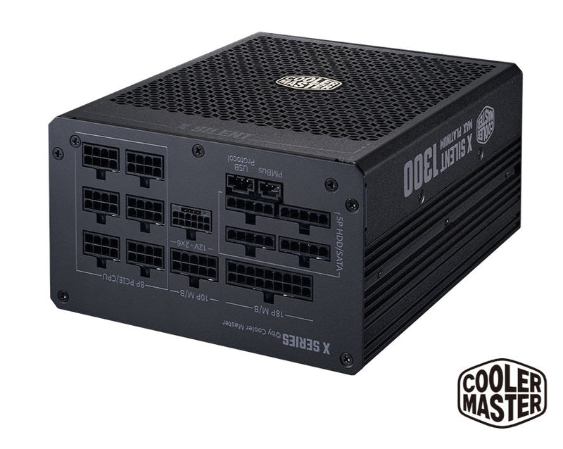 Cooler Master 1300W X SLIENT MAX 1300 ATX 3.1 80Plus Platinum ATX Full Modular Power Supply