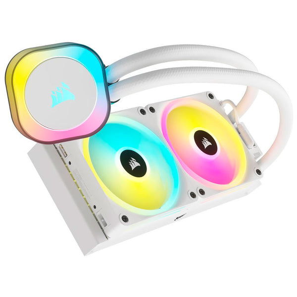 CORSAIR iCUE LINK H100i RGB WHITE 白色 240mm Liquid CPU Cooler CW-9061005-WW