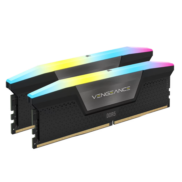 【本週特價】CORSAIR 32GB Kit (2x16GB) VENGEANCE RGB CMH32GX5M2B6400C36 DDR5 6400MHz Memory