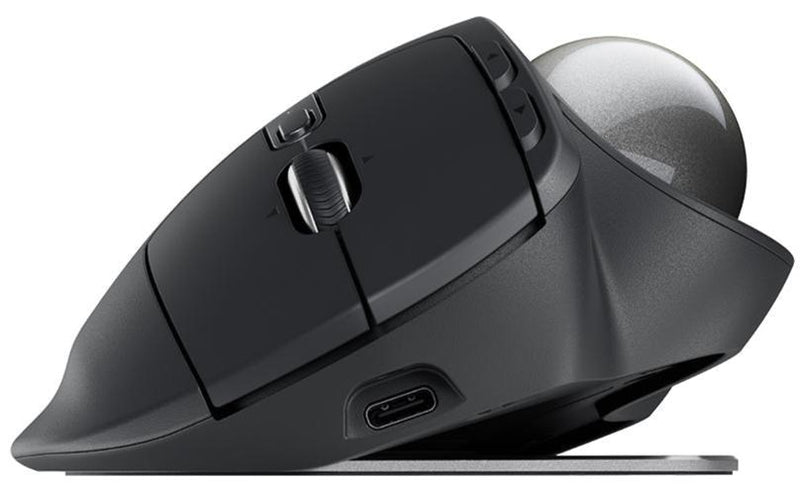 Logitech MX Ergo S Trackball Mouse 無線軌跡球滑鼠 - Graphite 石墨灰色 910-007261 原裝行貨