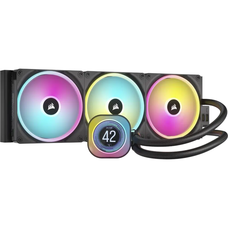 CORSAIR iCUE LINK H170i RGB LCD 420mm Liquid CPU Cooler CW-9061009-WW