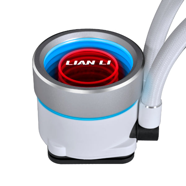 LIAN LI Galahad II Trinity SL-INF 240 White 240mm Liquid CPU Cooler (GA2T24INW WHITE) 