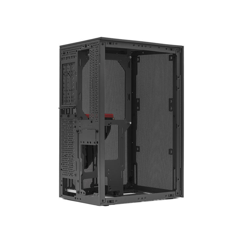 SSUPD Meshroom S V2 Fossil Gray 灰色Mini-ITX Case with PCIE 4.0