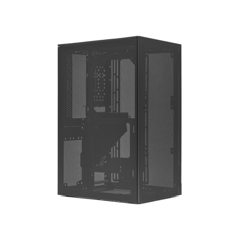 SSUPD Meshroom S V2 Fossil Gray 灰色 Mini-ITX Case with PCIE 4.0 Riser Cable SU-C-MSRS-PI14-GY