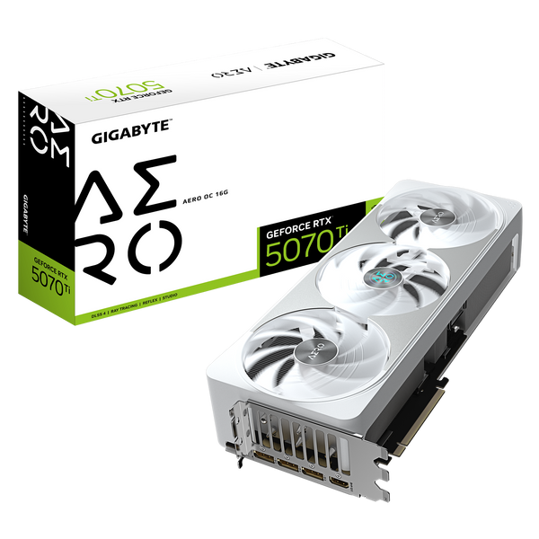 (預訂) GIGABYTE GeForce RTX 5070 Ti AERO OC 16GB GDDR7 GV-N507TAERO OC-16GD