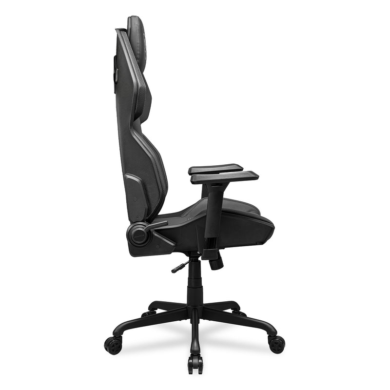 Cougar Hotrod Black Racing Style Glass Fiber Reinforced Plastic Shell Gaming Chair (Black) (Direct Delivery from Agent) 