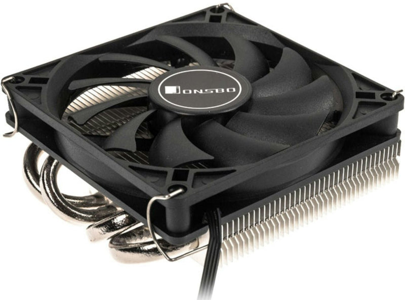 [最新產品] Jonsbo HP-400S-BK 黑色(9CM)下吹式 low-profile CPU Cooler