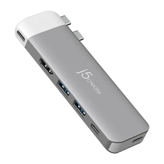 j5create USB-C 6K MacBook專用集線器 - UH-JCD394