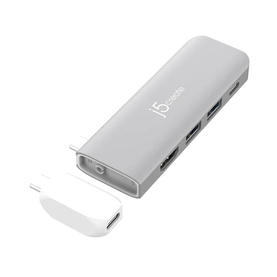 j5create USB-C 6K MacBook專用集線器 - UH-JCD394