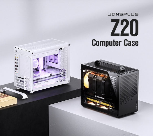 JONSPLUS Z20 White White Micro-ATX Case