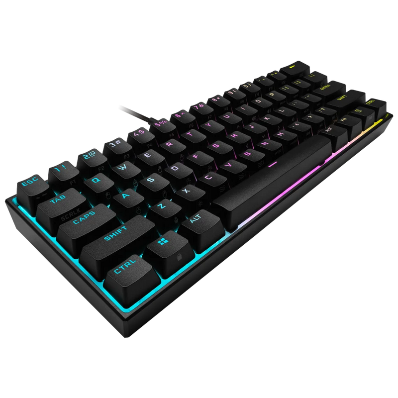 Corsair K65 RGB MINI 60% Mechanical Gaming Keyboard - CHERRY MX SPEED - Black CH-9194014-NA 