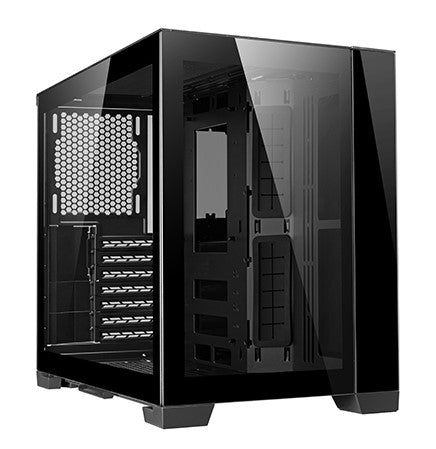 LIAN LI PC-O11D MINI-X Black Black Tempered Glass Micro-ATX Case 