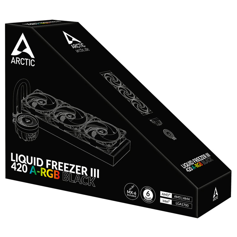 [Latest Product] ARCTIC Liquid Freezer III 420 ARGB Liquid CPU Cooler 