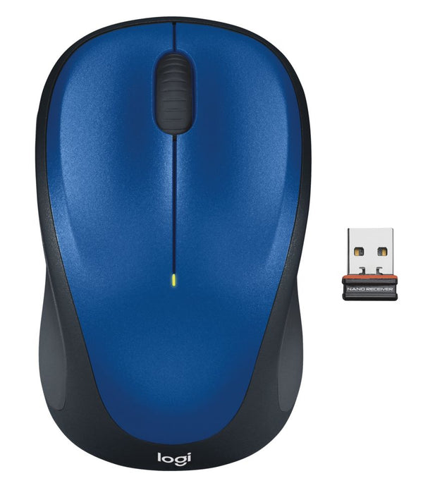 Logitech M235 Wireless Mouse 無線光學滑鼠 - Blue 藍色 910-007131 原裝行貨