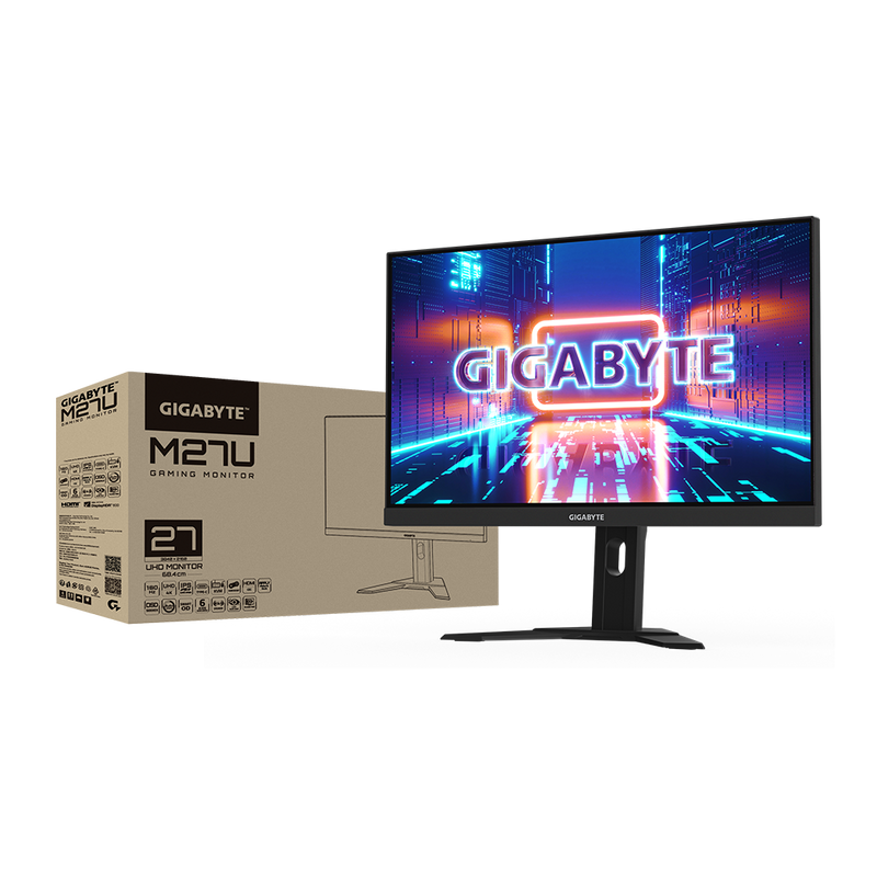 Gigabyte 27" M27U 160Hz 4K UHD IPS (16:9) 電競顯示器(HDMI2.1)