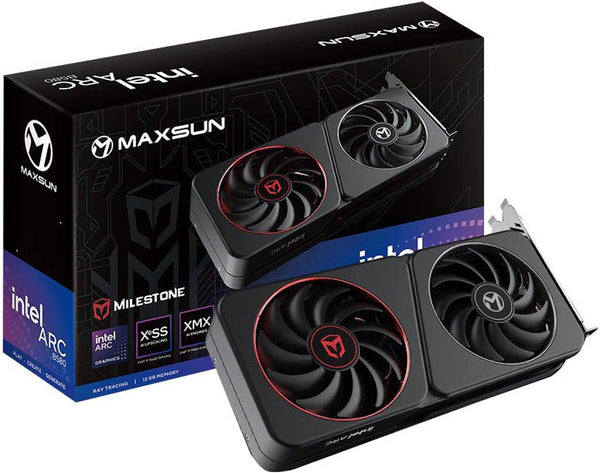 MAXSUN Intel Arc B580 Milestone 12GB GDDR6