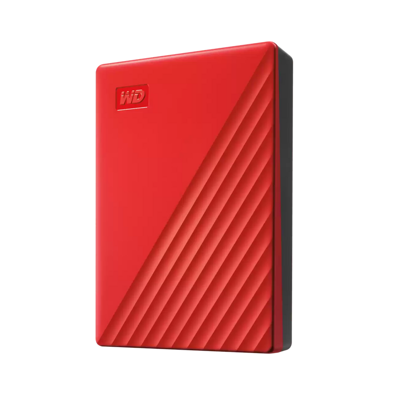 WD 5TB 2.5" My Passport Red WDBPKJ0050BRD USB 3.2 Gen 1 Portable Hard Drive