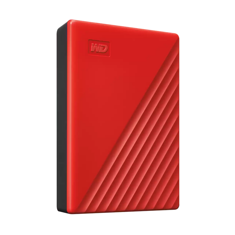 WD 4TB 2.5" My Passport Red WDBPKJ0040BRD USB 3.2 Gen 1 Portable Hard Drive