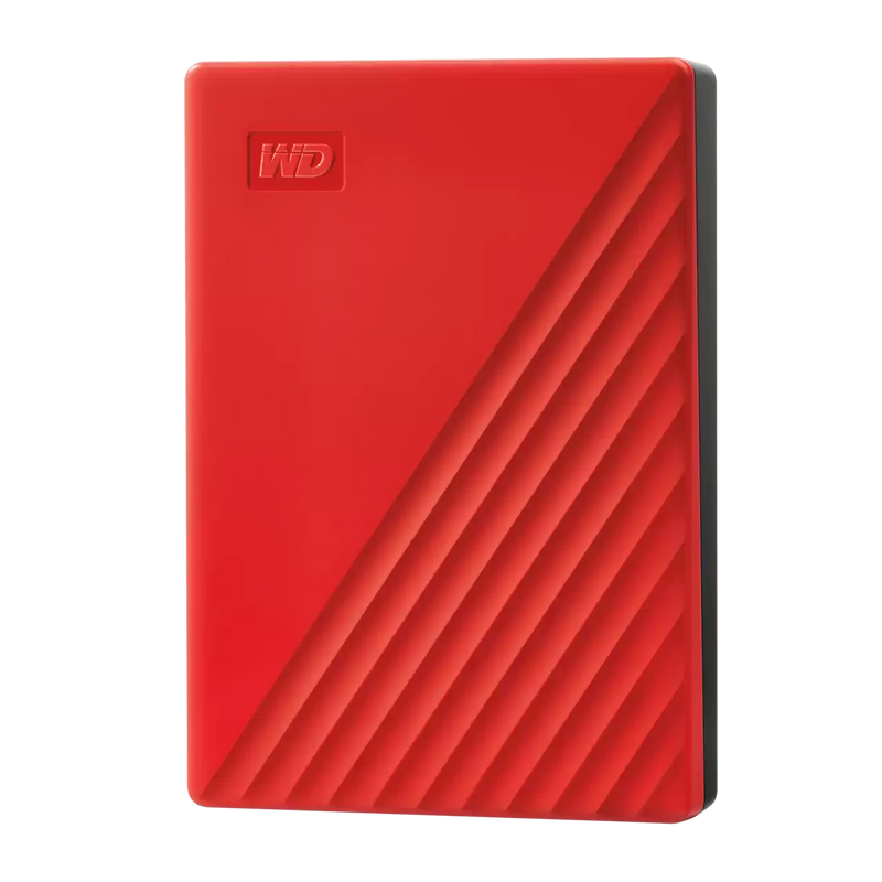 WD 4TB 2.5" My Passport Red WDBPKJ0040BRD USB 3.2 Gen 1 Portable Hard Drive