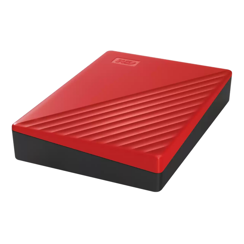 WD 4TB 2.5" My Passport Red WDBPKJ0040BRD USB 3.2 Gen 1 Portable Hard Drive