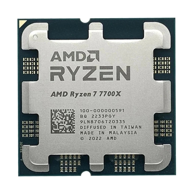 AMD Ryzen 7 7700X Tray Processor 8C 16T Socket AM5 香港行貨.3年保養