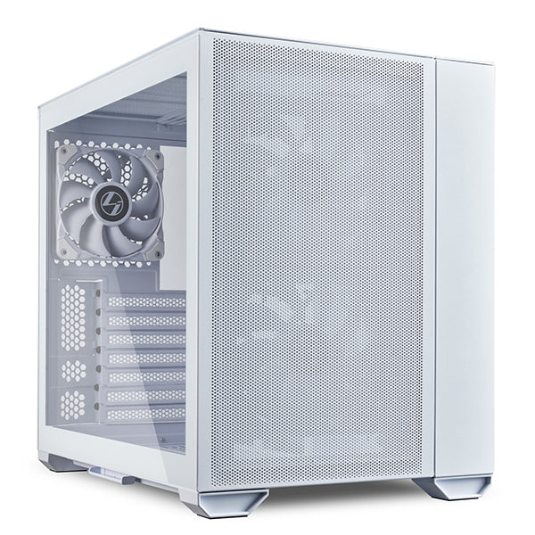 LIAN LI PC-O11AIR MINI-W White White Tempered Glass ATX Case 