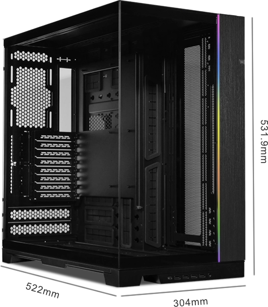 LIAN LI PC-O11 Dynamic EVO XL E-ATX case - Black 