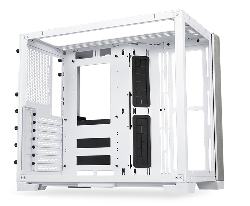 LIAN LI PC-O11D MINI-S Snow Snow White Tempered Glass Micro-ATX Case 