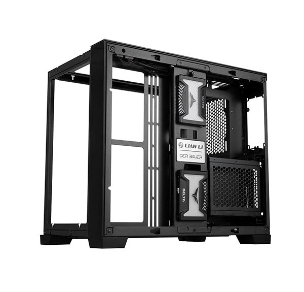 LIAN LI PC-O11D MINI-X Black Black Tempered Glass Micro-ATX Case 