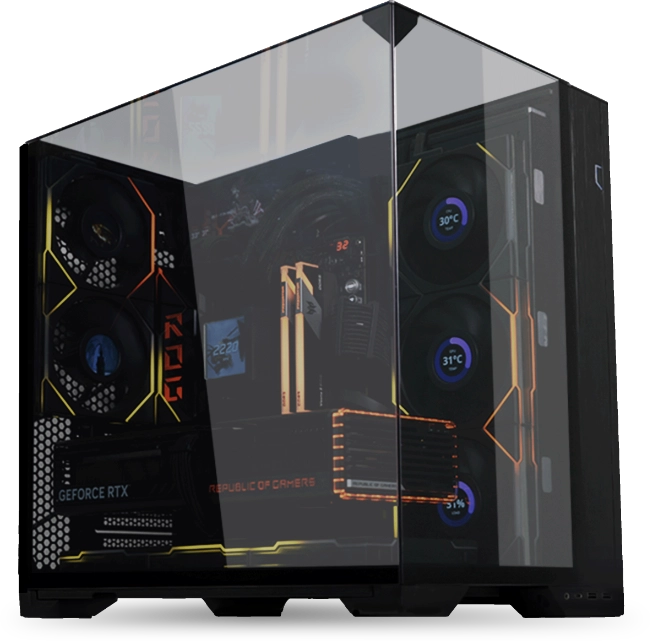 LIAN LI O11 Vision Compact BLACK 黑色 ATX Mid-Tower Case PC-O11VPX