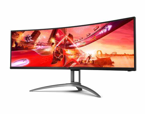 AOC 49" AGON AG493UCX2 165Hz 5K 5120x1440 DQHD VA (32:9) 曲面電競顯示器(HDMI2.1)