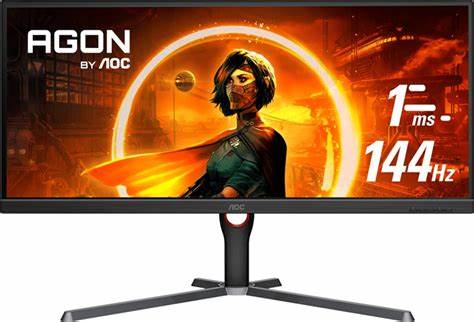 AOC 34" U34G3X 144Hz 3440x1440 IPS (21:9) Gaming Monitor